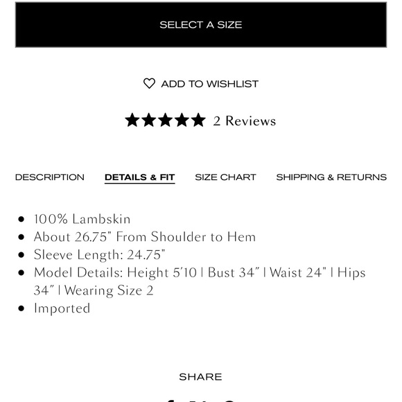 L’AGENCE leather Chamberlain Blazer size 8 - Picture 8 of 8